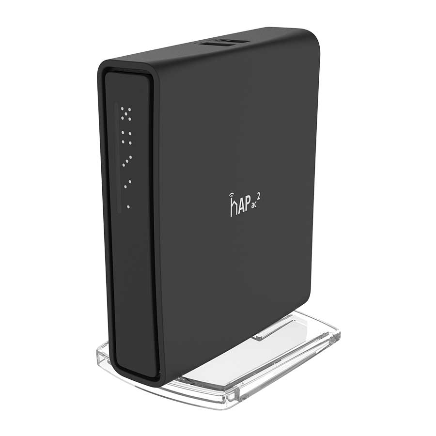 روتر بیسیم گیگابیت و دوباند میکروتیک مدل RBD52G-5HacD2HnD-TC - hAP ac2