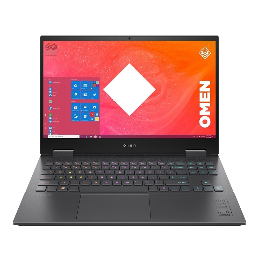 لپ تاپ 15.6 اینچی اچ پی HP Omen 15-En0013dx Ryzen 7 (4800H) - 8GB - 512GB SSD - 6GB(GTX 1660TI)