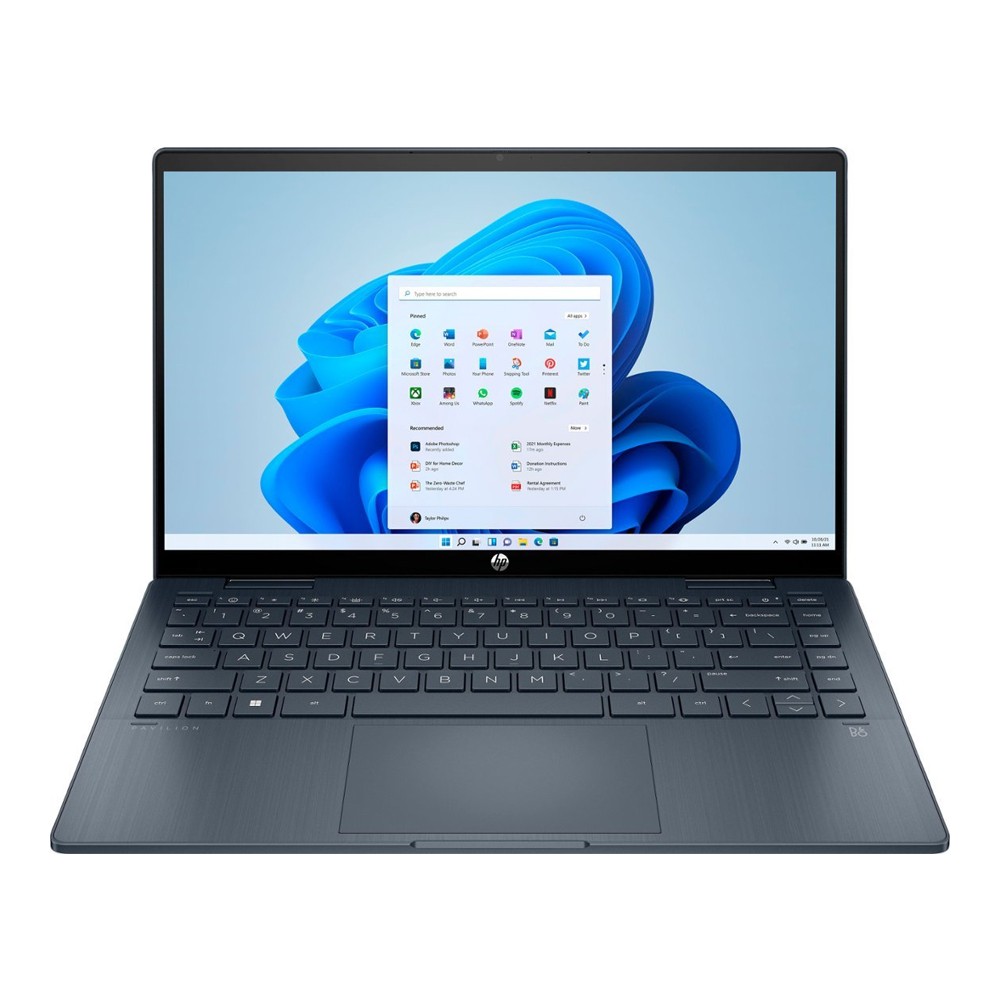 لپ تاپ 14 اینچی اچ پی مدل Pavilion X360 14-EK0073DX Core i5 (1235U) - 8GB - 512GB SSD Intel Iris Xe