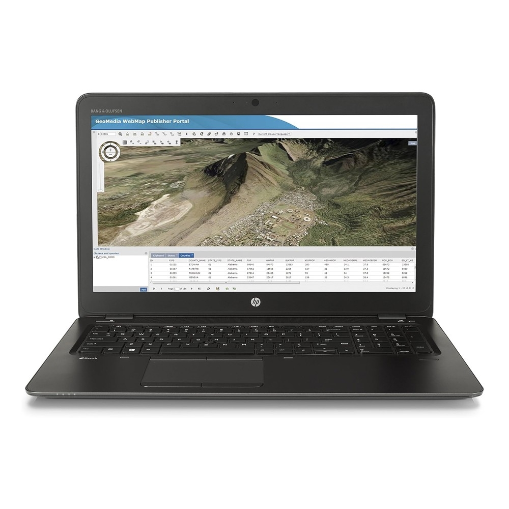 لپ تاپ دست دوم اچ پی مدل HP ZBOOK 15U G3 Core i7 (6600U) - 16GB - 512GB SSD - 2GB (FirePro W4190M)