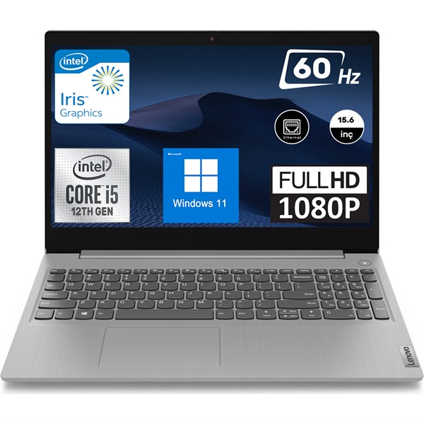 لپ تاپ 15.6 اینچی لنوو مدل IdeaPad Slim 3 15IRH8-i5 13420H-8GB LPDDR5-512GB SSD-IPS-Backlit-Fingerprint