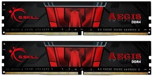 رم دسکتاپ DDR4 دو کاناله 3200 مگاهرتز جی اسکیل مدل AEGIS ظرفیت 32 گیگابایت G.Skill