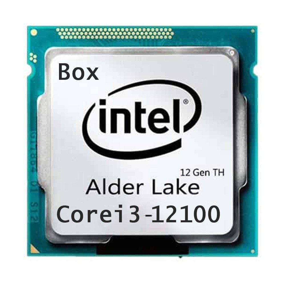 پردازنده باکس اینتل مدل Core i3 12100