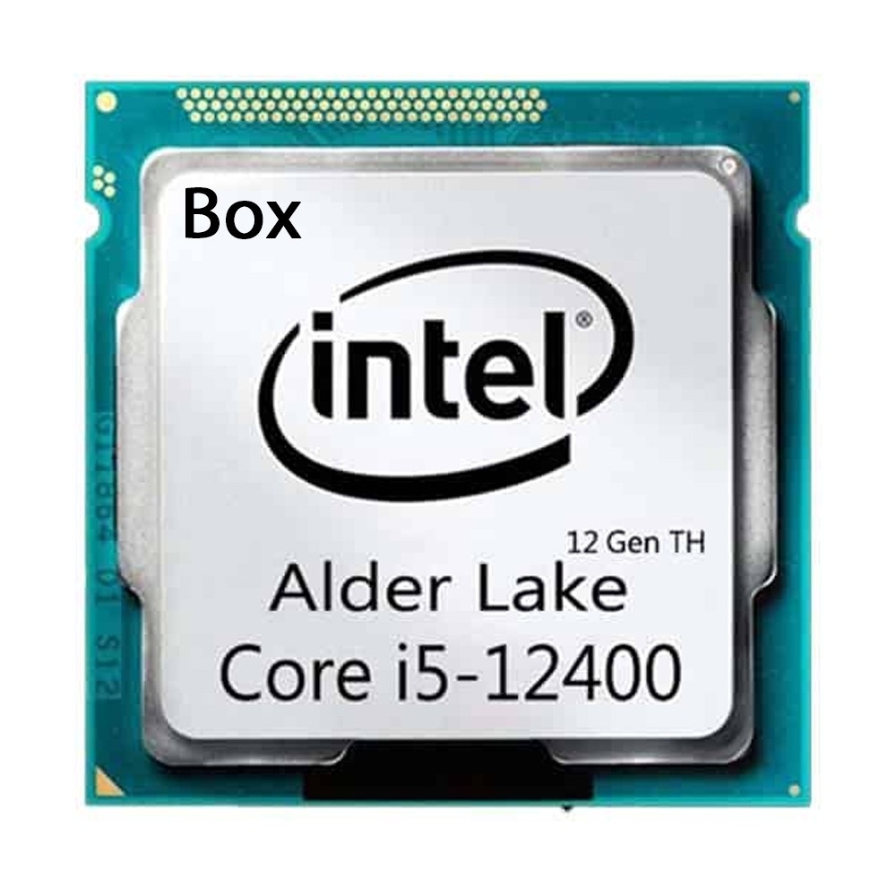پردازنده باکس اینتل مدل Core i5 12400