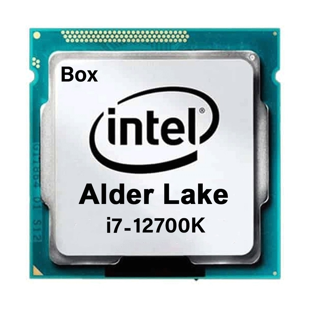 پردازنده باکس اینتل مدل Core i7 12700K