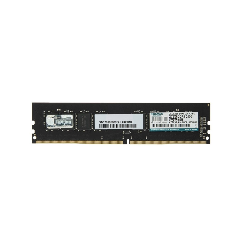 رم دسکتاپ 8 گیگ DDR4 کینگ مکس 2400Mhz