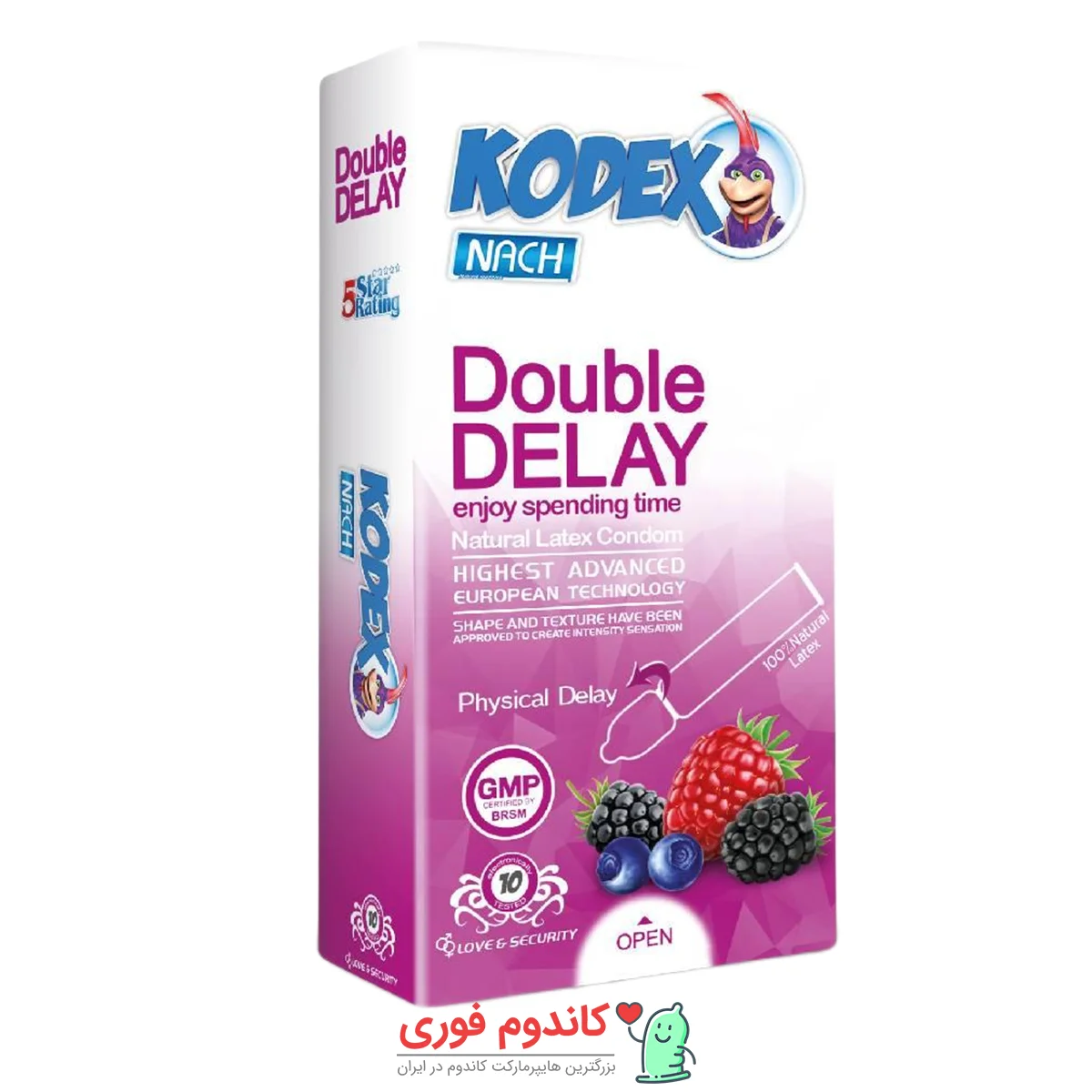 کاندوم تاخیری دابل دیلیDouble Delay کدکس 10 عددی