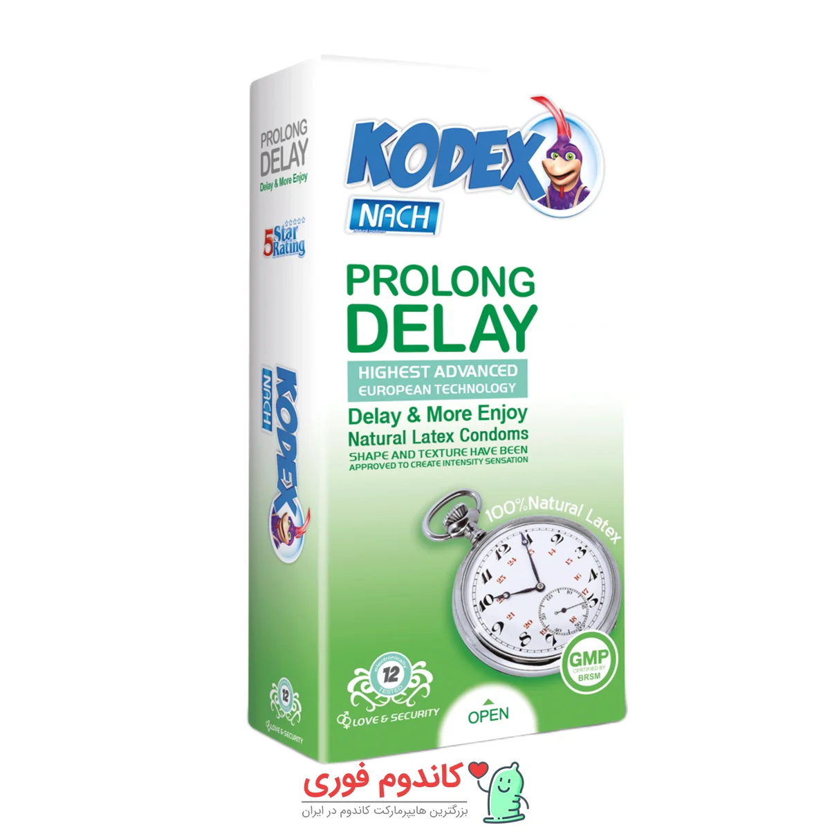 کاندوم تاخیری پرولانگ دیلی Prolong Delay کدکس
