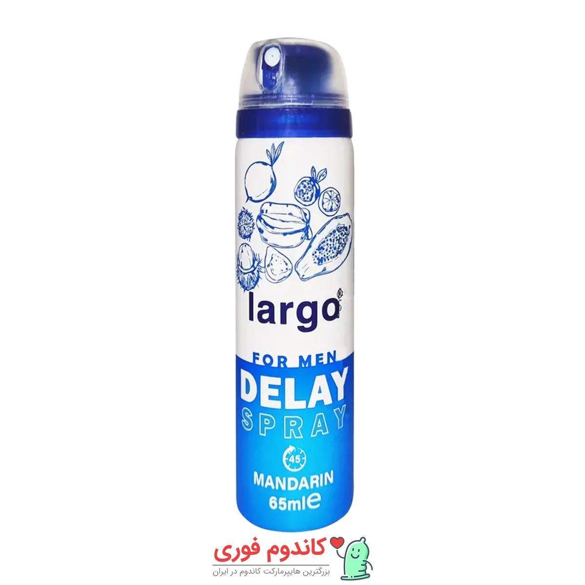 اسپری تاخیری لارگو مدل Mandarin حجم 65 میلی لیتر