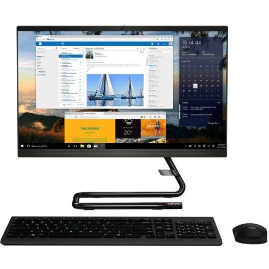 کامپیوتر All In One لنوو 23.8 اینچی مدل Lenovo IdeaCenter A340 i5 10210U 16GB 512GB SSD