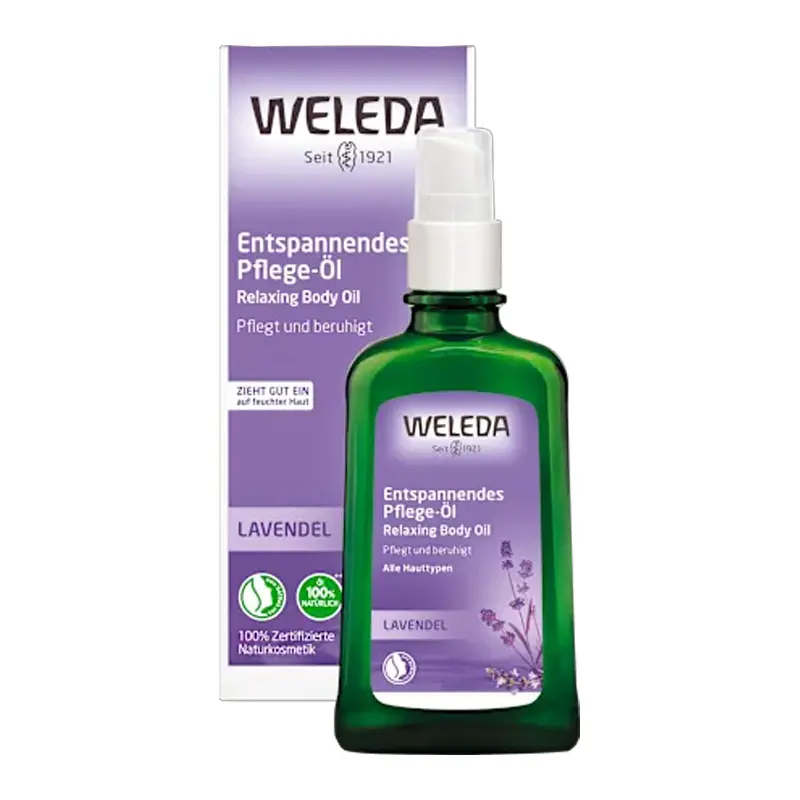 روغن ماساژ اسطوخودوس ولدا Weleda