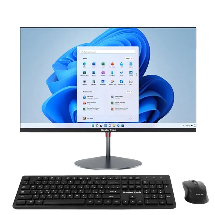 کامپیوتر آل این وان مسترتک مدل RAYA240 پردازنده Celeron N95 رم 8GB DDR4 حافظه 256GB SSD گرافیک Intel