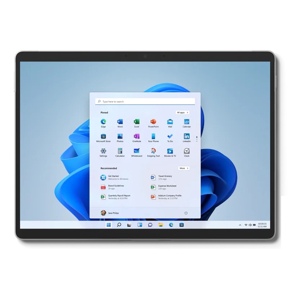 تبلت مایکروسافت سرفیس پرو 8 با مشخصات Core i7 (1185G7) - 16GB - 256GB SSD - Intel Iris Xe
