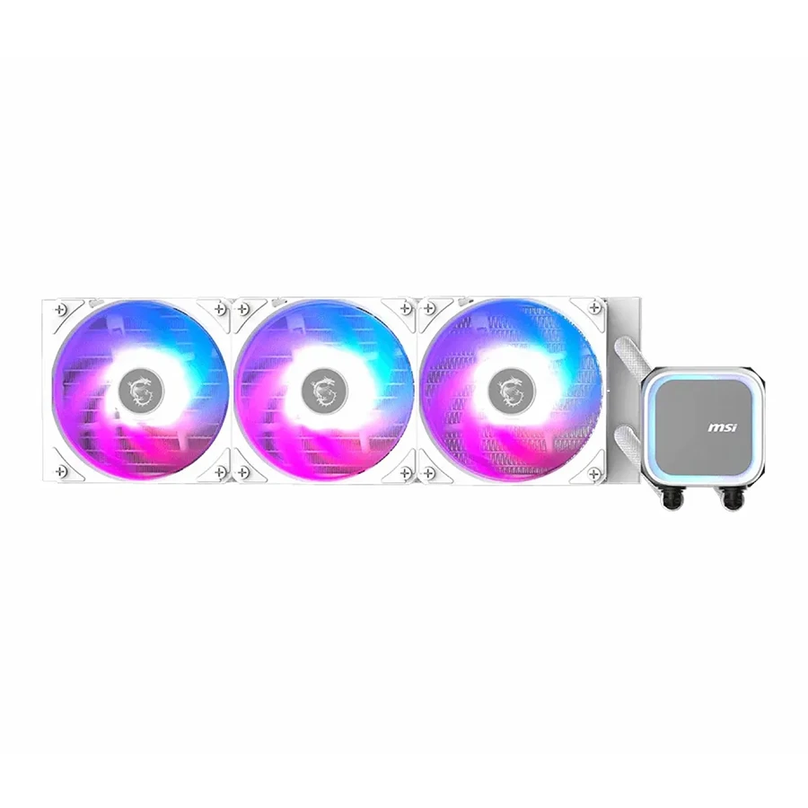 خنک کننده مایع پردازنده ام اس آی مدل MAG CORELIQUID A13 360 ARGB White