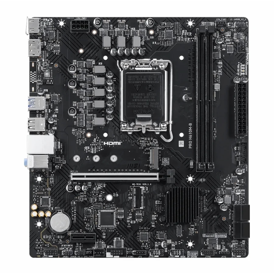 مادربرد ام اس آی مدل PRO H610M-B DDR5