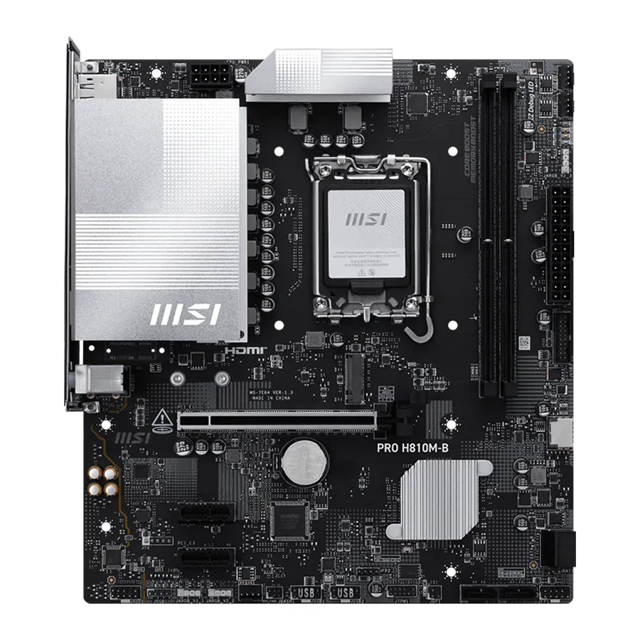 مادربرد ام اس آی مدل PRO H810M-B DDR5
