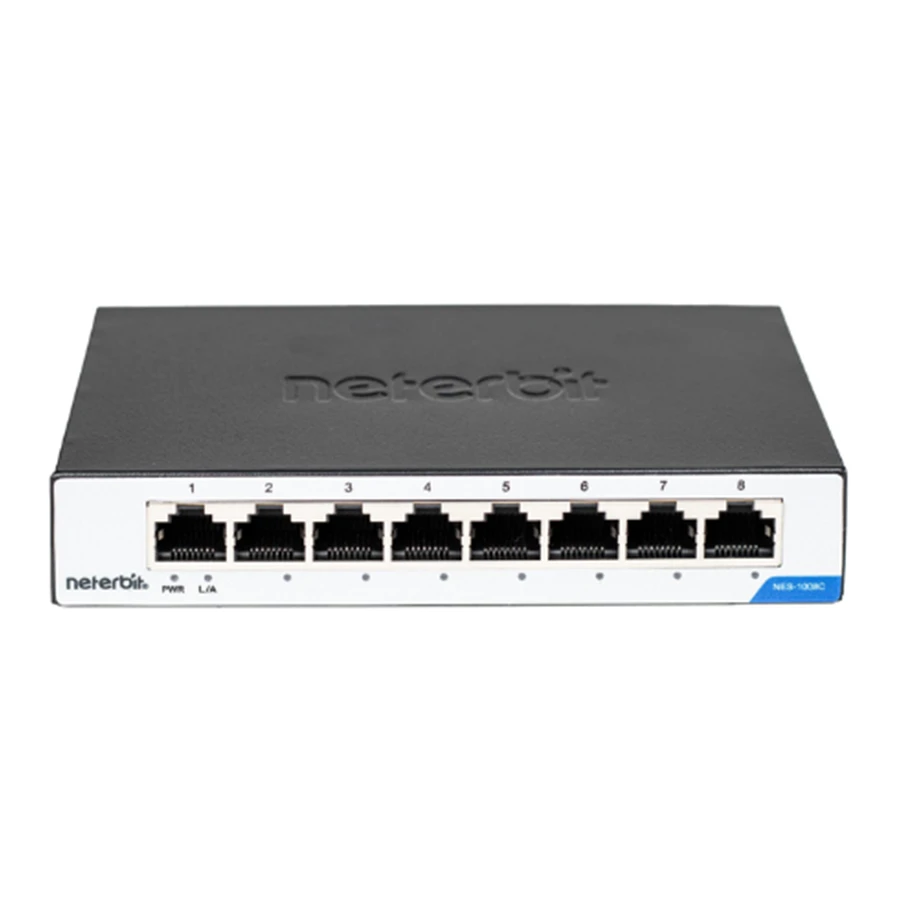 سوييچ 8 پورت نتربیت مدل NES-1008C