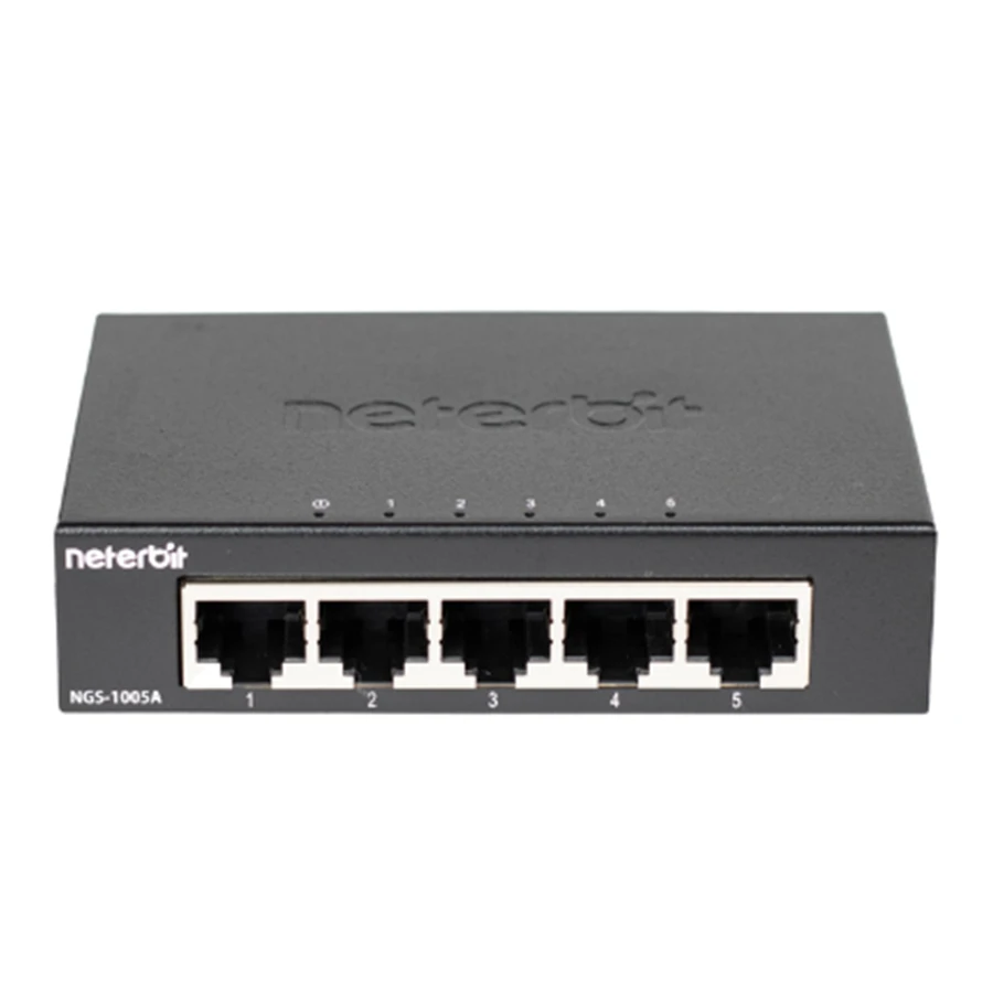 سوييچ 5 پورت گیگابیت نتربیت مدل NGS-1005A