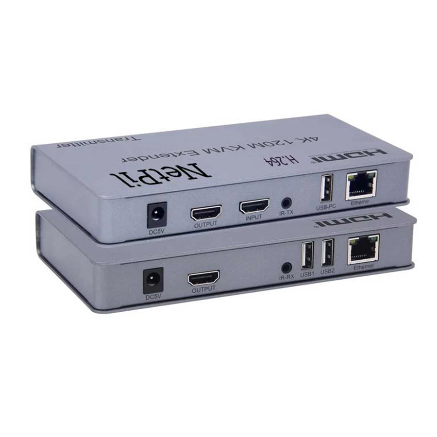 سوييچ 2 پورت HDMI KVM EXTENDER نت پیل مدل KVEX200