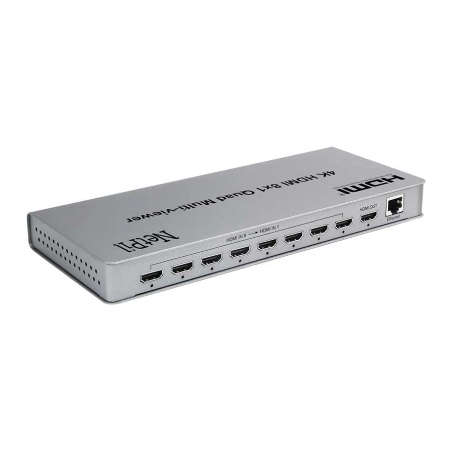 سوييچ 8 پورت کواد ویوئر 8*1 نت پیل مدل SWQ81