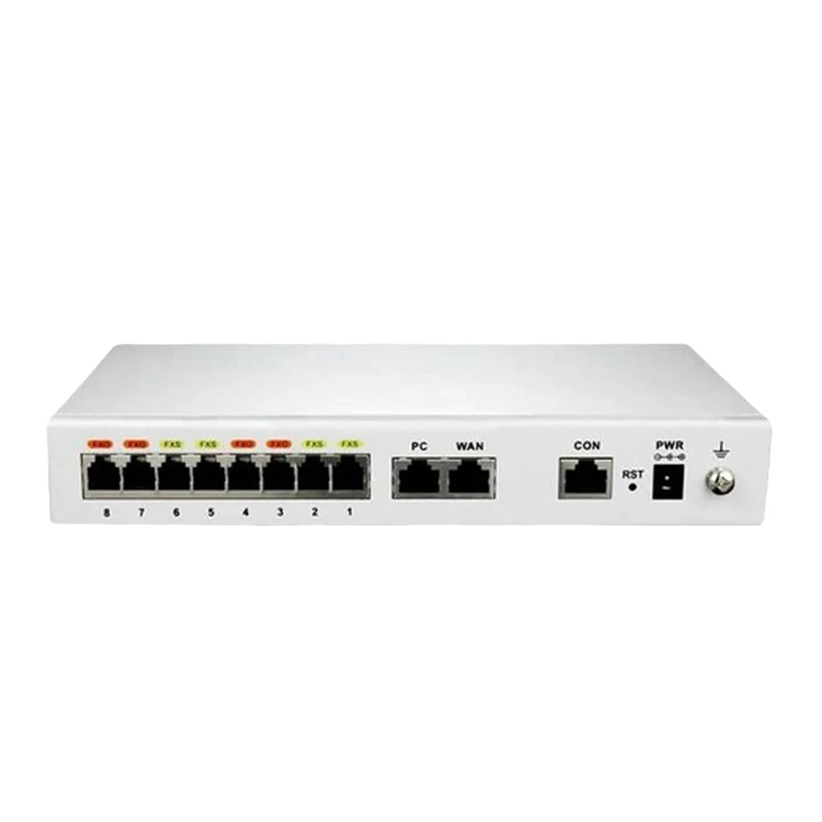 گیت وی 8 پورت نیوراک مدل MX8G-8FXO