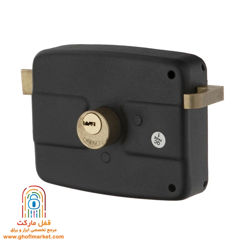قفل درب حیاط کلید کامپیوتری پارس مدل DL-120