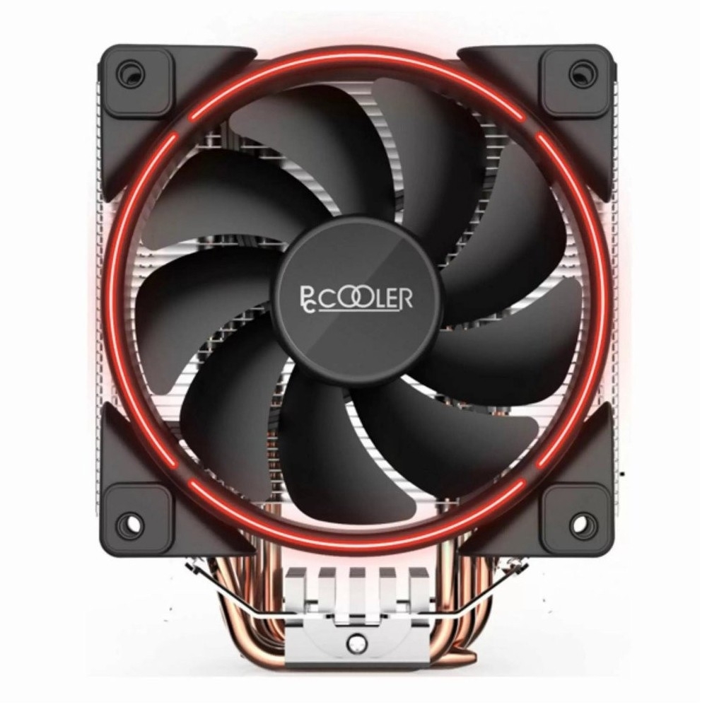 خنک کننده پردازنده مدل پی سی کولر GI-X5R V2 CORONA R با نورپردازی قرمز