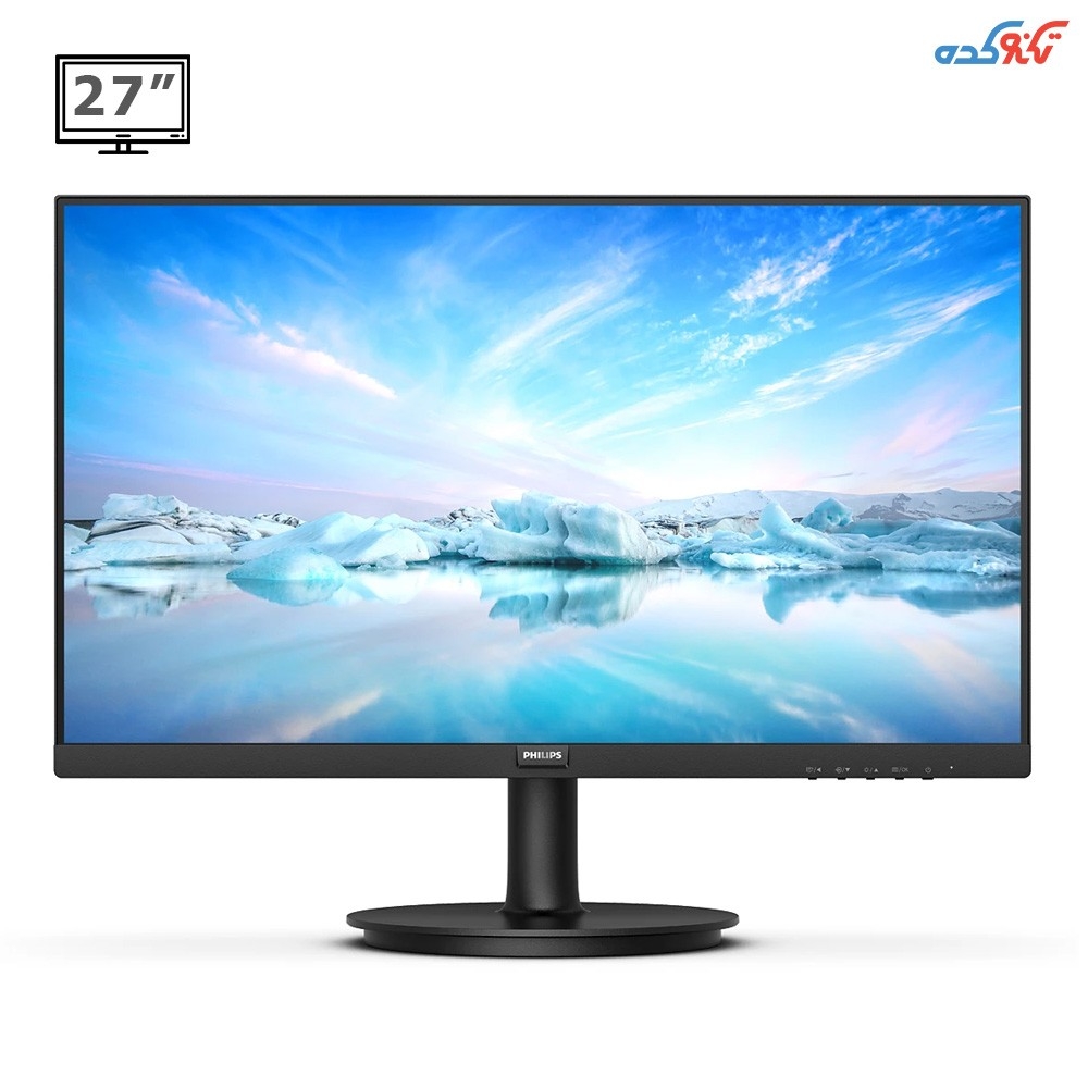 مانیتور 27 اینچ فیلیپس مدل 271V8B-89 با پنل IPS