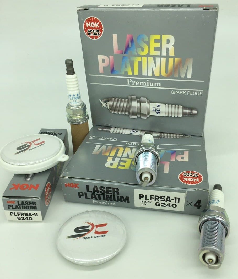 شمع سوزنی پلاتینیوم لیزری پایه بلند NGK PLFR5A-11 6240