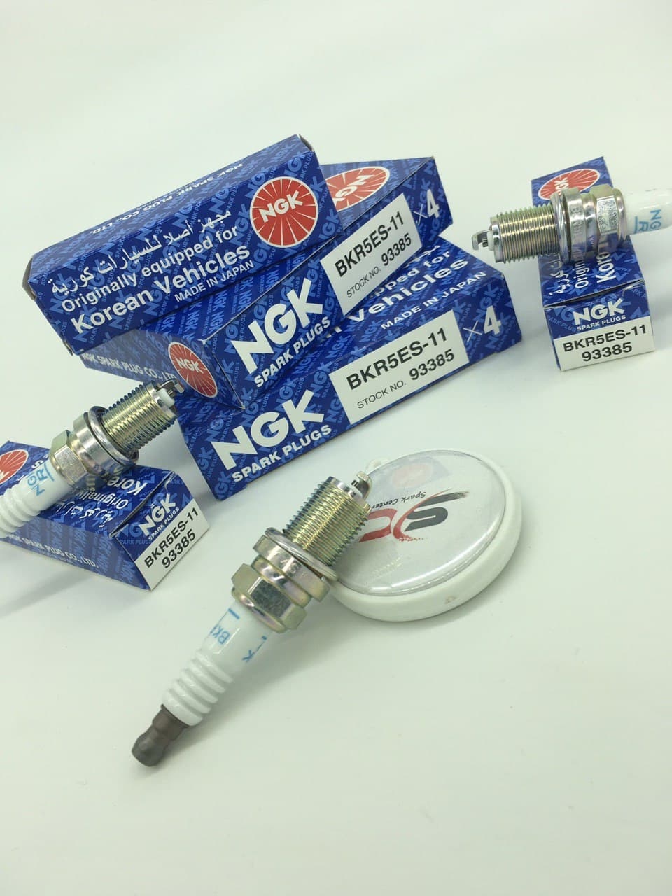 شمع پایه کوتاه نیکل ان جی کا NGK BKR5ES-11 93385