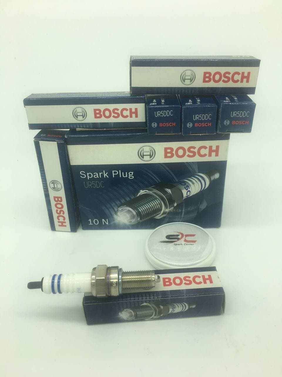 شمع بوش موتور پالس دو پلاتین BOSCH UR5DDC(یک عدد)