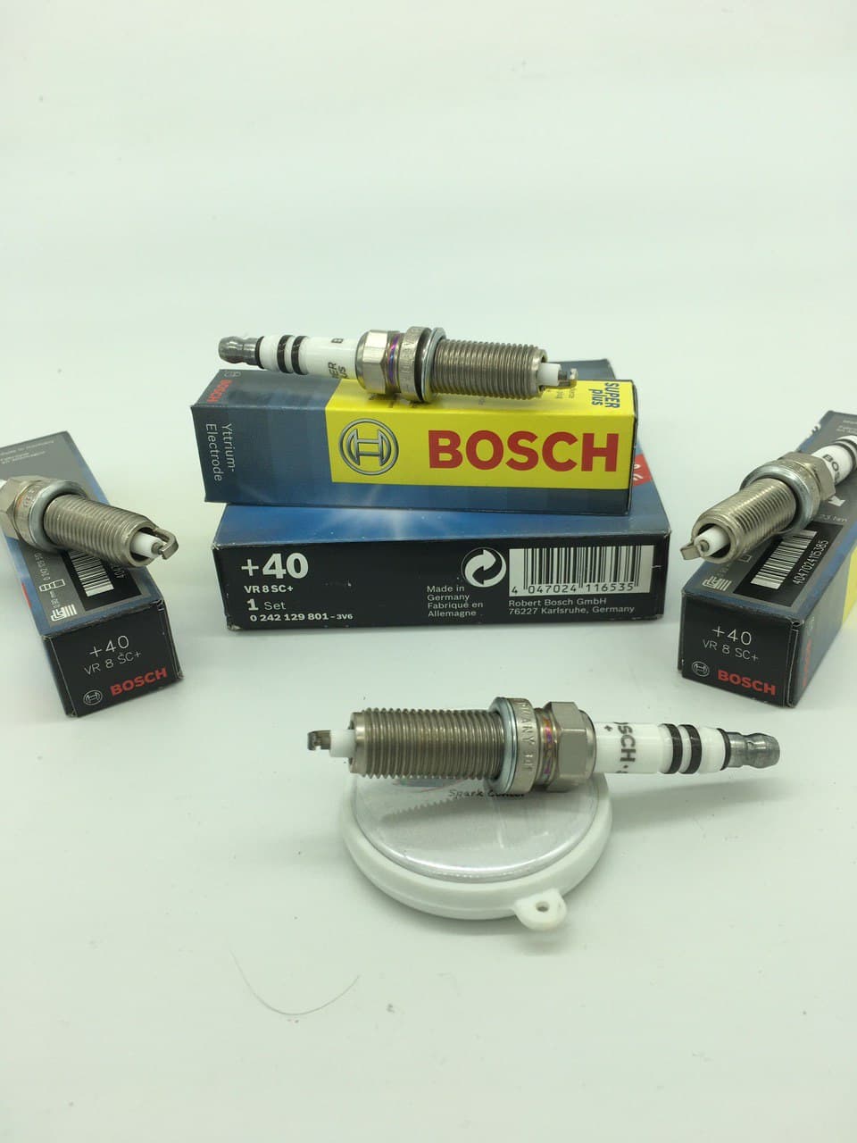 شمع بوش پایه بلند BOSCH VR8SC+ +40(یک عدد)