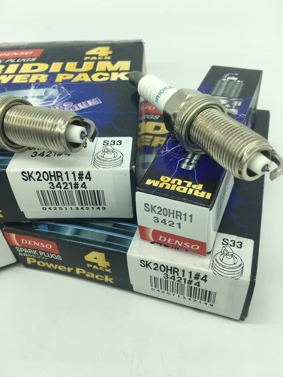 شمع دنسو پایه بلند ایریدیوم DENSO SK20HR11 3421