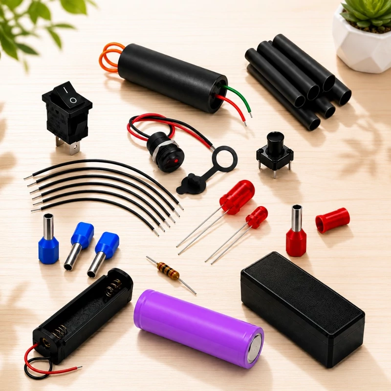 پک ویژه قطعات الکترونیک-کیت ماژول افزاینده ولتاژ جرقه زن های ولتاژ1000KvکدPINK2000-10xR