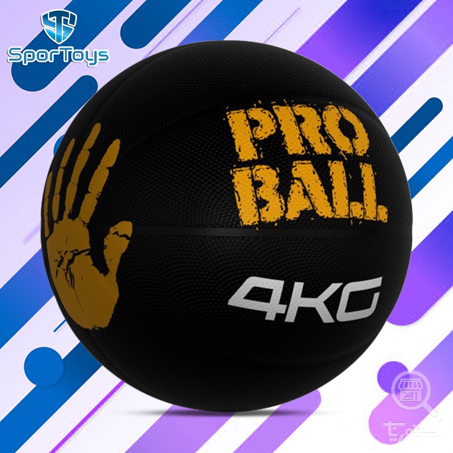 توپ مدیسین بال 4 کیلویی سایز 5 – PRO54