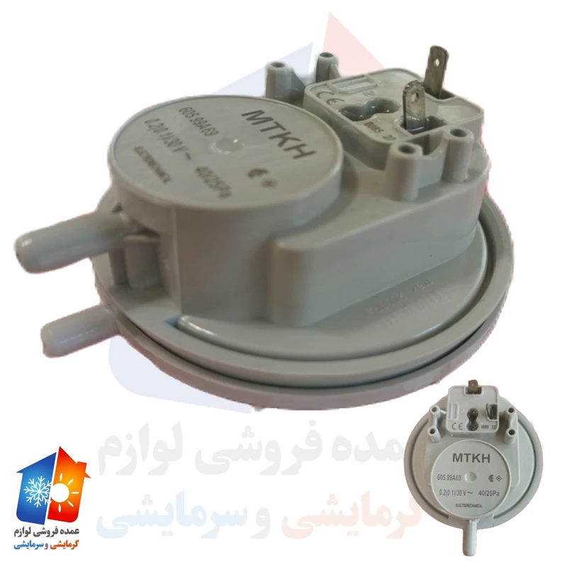 پرشر هوا پاسکال 44.36 و 50.65 طرح هوبا - قطعات پکیج
