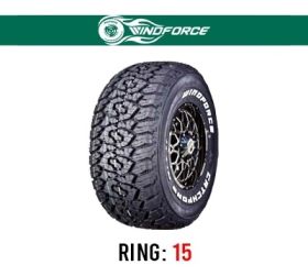 لاستیک خودرو ویندفورس مدل Catchfors A/T2 سایز 35/12.5R15 (تاریخ تولید 2023)