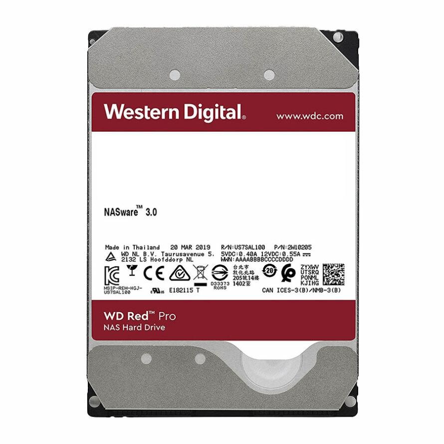 هارد دیسک اینترنال وسترن دیجیتال Western Digital Red Pro – 4TB