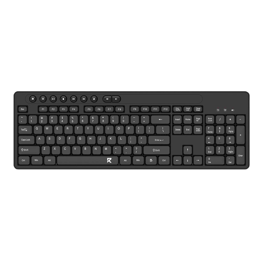 کیبورد گیمینگ بیسیم ردراگون مدل BK-7094