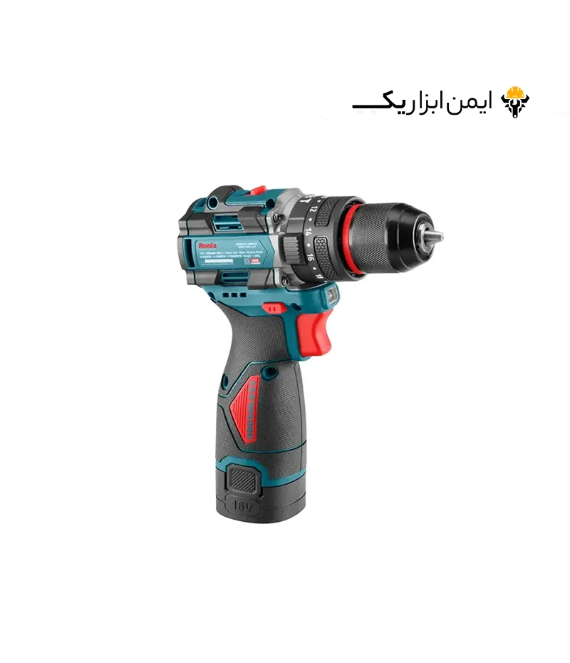 دریل شارژی 10 میلی متری 16 ولت رونیکس (Ronix) مدل 8669