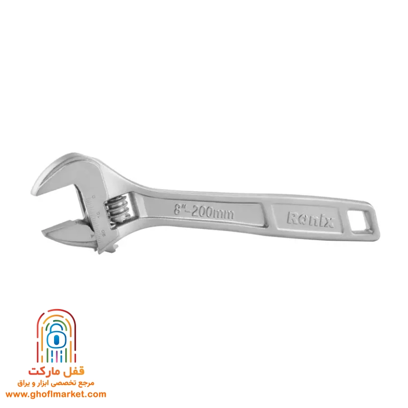 آچار فرانسه 8 اینچ کروم رونیکس مدل RH-2431