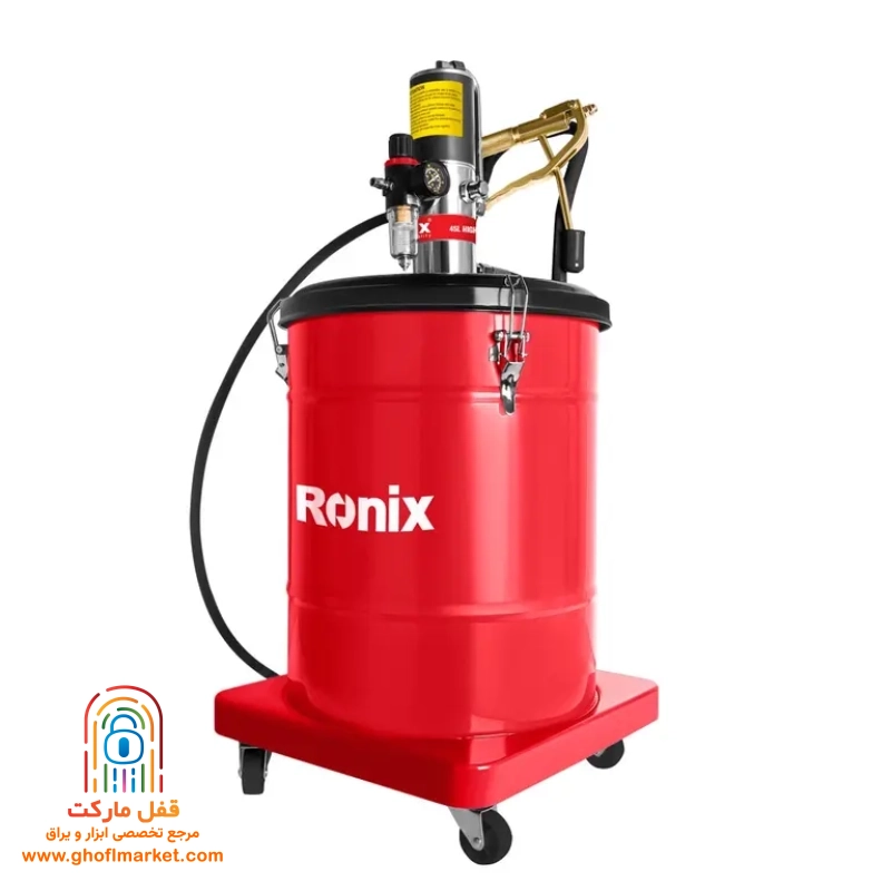 گریس پمپ سطلی 45 لیتری رونیکس مدل RH-4309