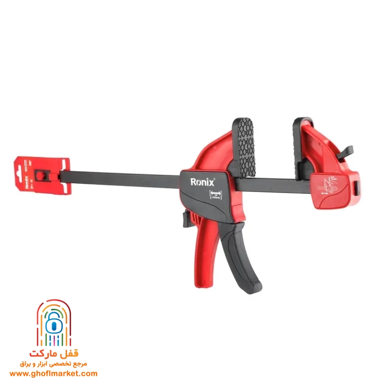پیچ دستی فشاری 40 سانتی رونیکس مدل RH-7540