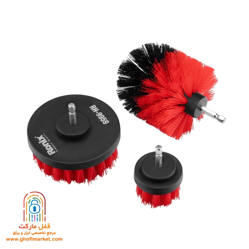 ست فرچه سردریلی 3 عددی رونیکس مدل RH-9959