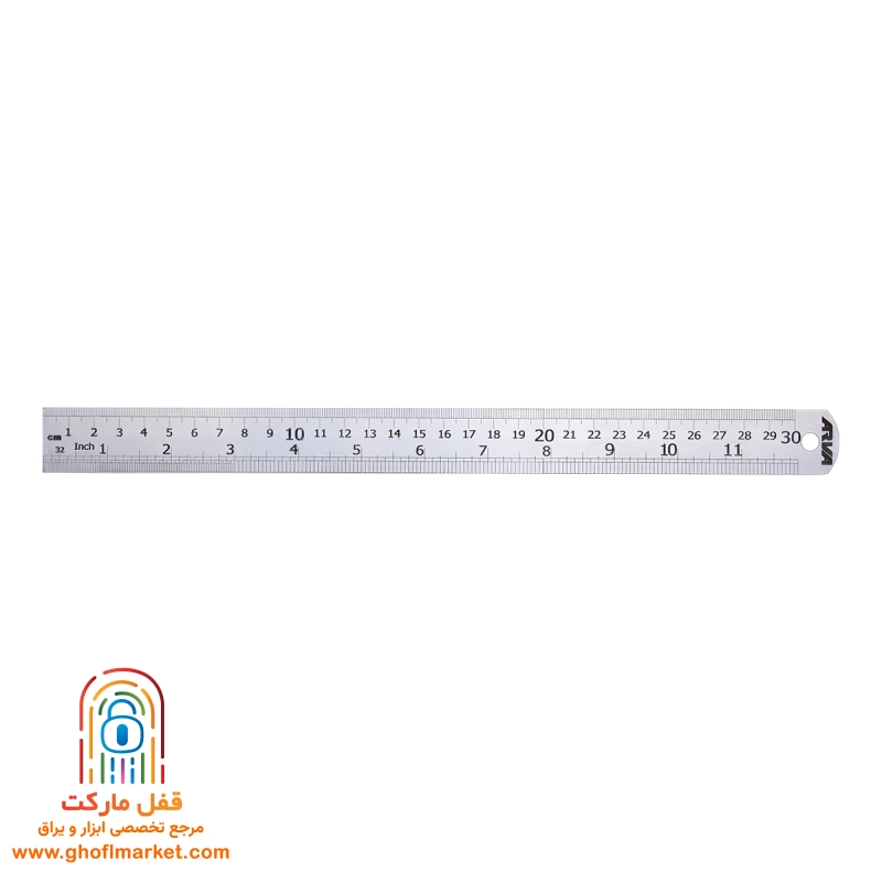 خط کش 30 سانتي متري آروا مدل 4691
