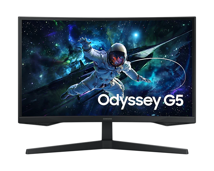 مانیتور گیمینگ 27 اینچ سامسونگ مدل Odyssey G5 LS27CG552 (165 هرتز)