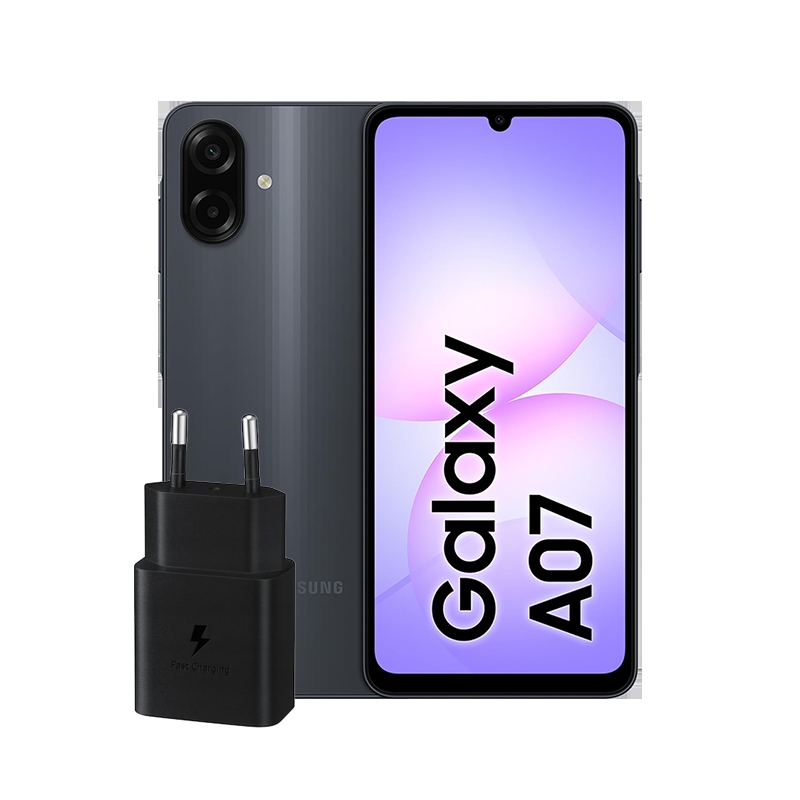 گوشی موبایل سامسونگ مدل Galaxy A07 دو سیم کارت ظرفیت 64 گیگابایت و رم 4 گیگابایت به همراه شارژر