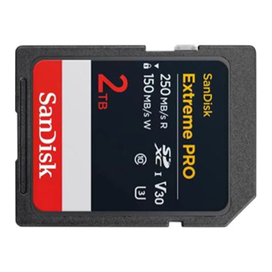 کارت حافظه SDXC سن دیسک مدل Extreme PRO UHS-I-U3 V30 2TB 250MB/s