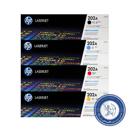 ست کارتریج چهار رنگ HP 202A