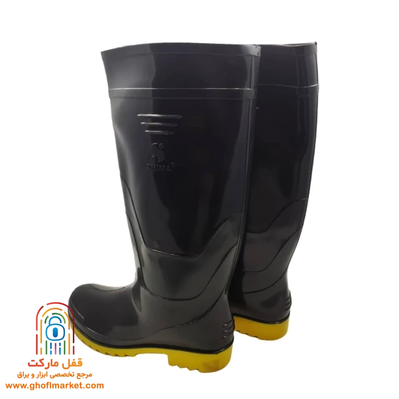 چکمه مشکی شیما ساق بلند